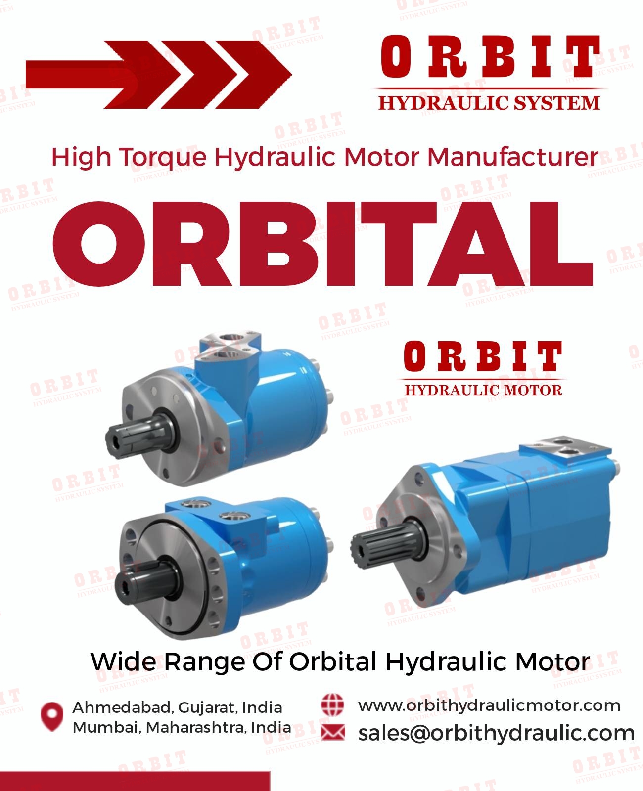 OMRX-50 11186162 White Hydraulic Motor In Ahmedabad Mumbai Pune Chennai Bangalore Hyderabad Nashik Indore Jaipur Delhi Kolkata India